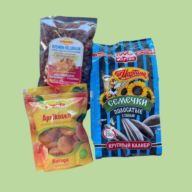 Nuts and dried fruits