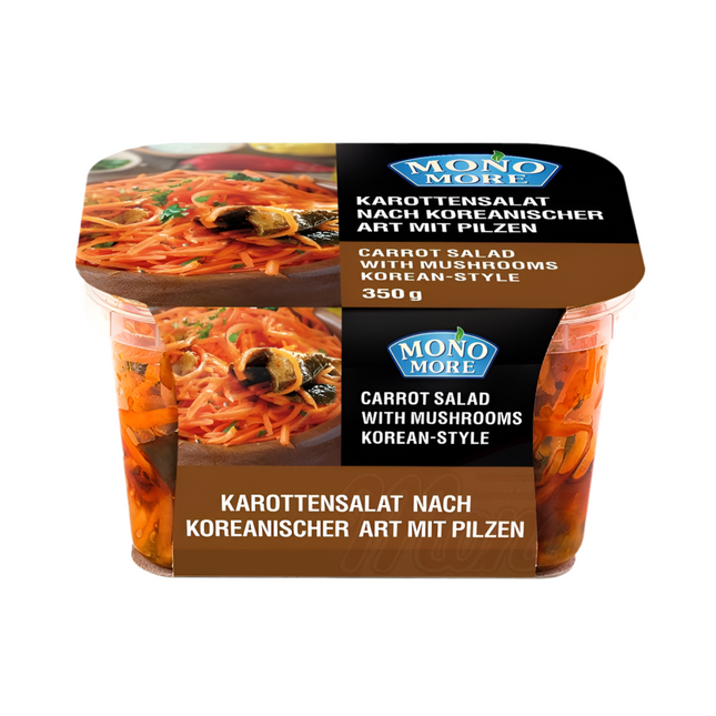 Korean carrots with mushrooms, 350 g