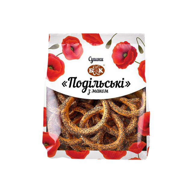 <tc>Сушки «Подольские» с маком, 250 г</tc>