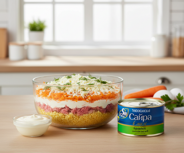 Pacific Saira in Oil, 250 g