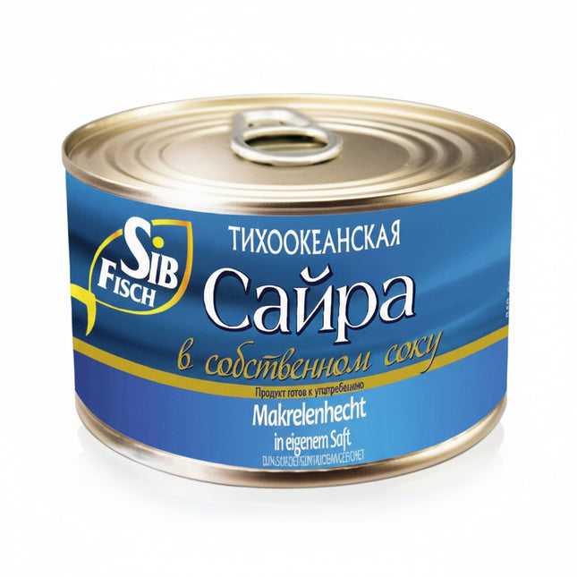 Pacific Saury in Own Juice, 250g