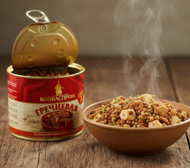 Buckwheat with Chicken, Ready Meal – 525 g