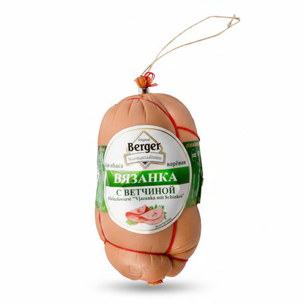 BERGER Колбаса «Вязанка» с ветчиной, 600 г