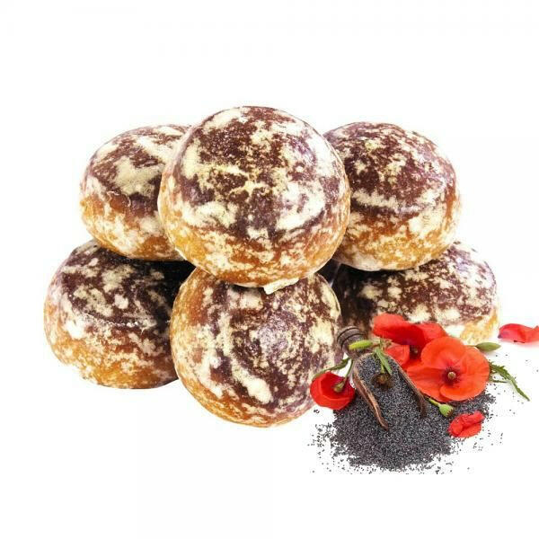 Gingerbread with poppy seeds, 400g.