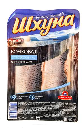 Herring fillet lightly salted, 240g.