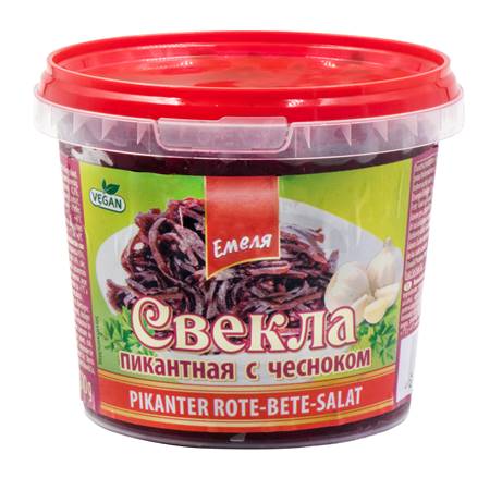 Emelya Beetroot with Garlic, 500 g