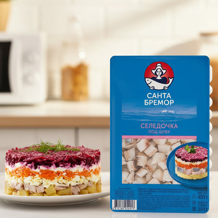 Herring fillet, 400g.