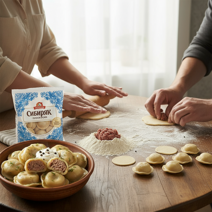 Siberian dumplings, 1kg