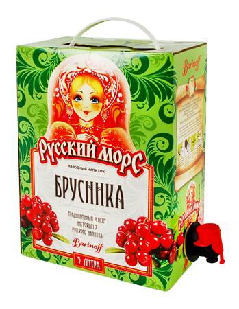 Russian lingonberry juice, 3L