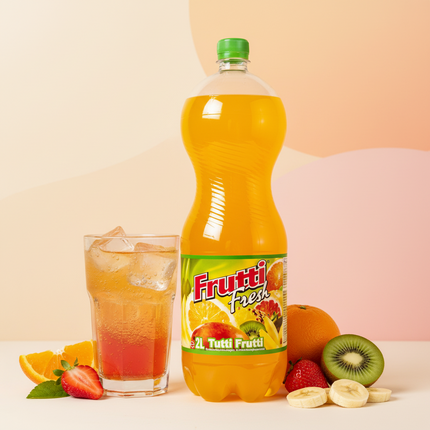 Tutti-Frutti Sparkling Drink, 2 L