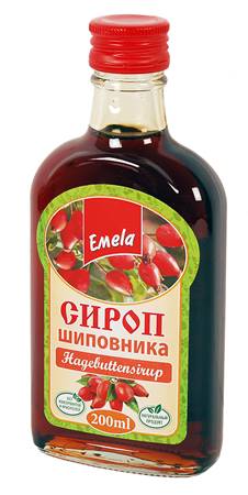 Natural Rosehip syrup, 200ml