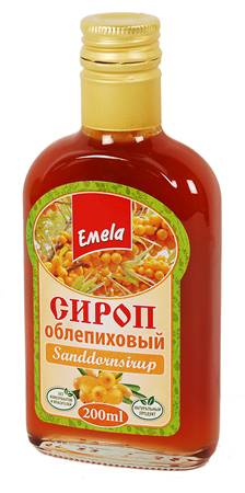 "Buckthorn syrup" natural, 200ml