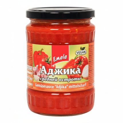 Emelya Medium-Spicy Adjika, 580 ml