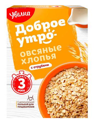 Uvelka Oat Flakes with Bran – 400 g