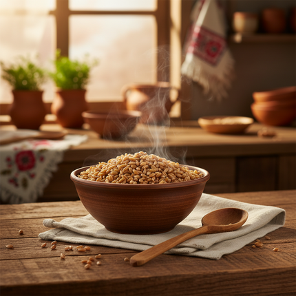 Uvelka Polba (Spelt Wheat) in Cooking Bags, 5×80 g