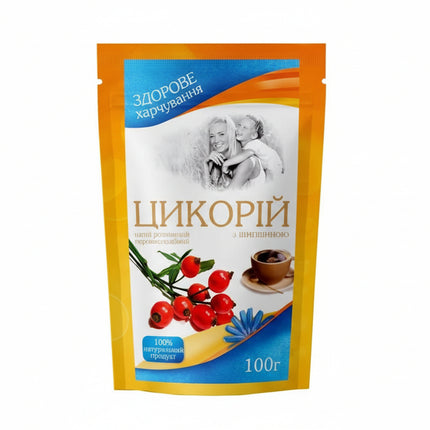 Chicory Drink with Rosehip Flavor, 100 g
