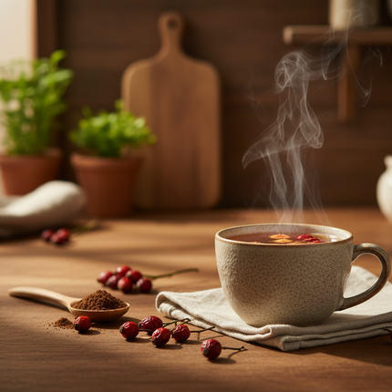 Chicory Drink with Rosehip Flavor, 100 g