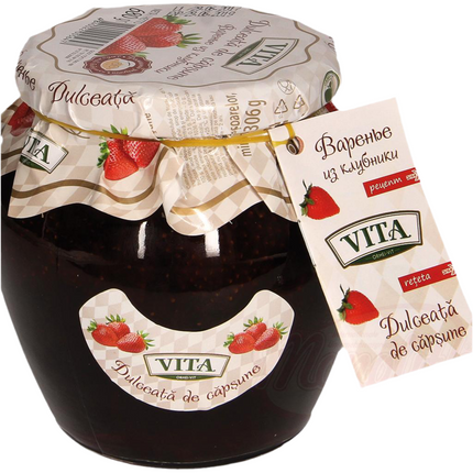 Strawberry jam "Vita", 680 g