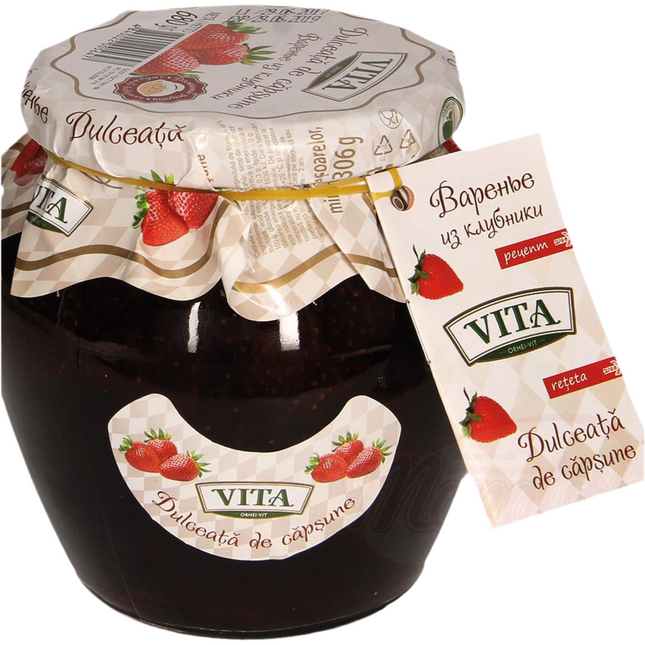 Strawberry jam "Vita", 680 g