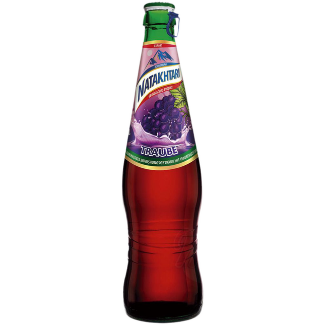 Natakhtari refreshing grape-flavored soft drink, 0,5 L