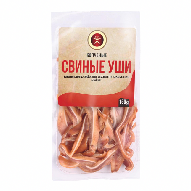 Smoked pig ears, 150 g