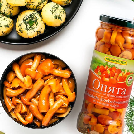 <tc>Маринованные грибы, 530 г</tc>