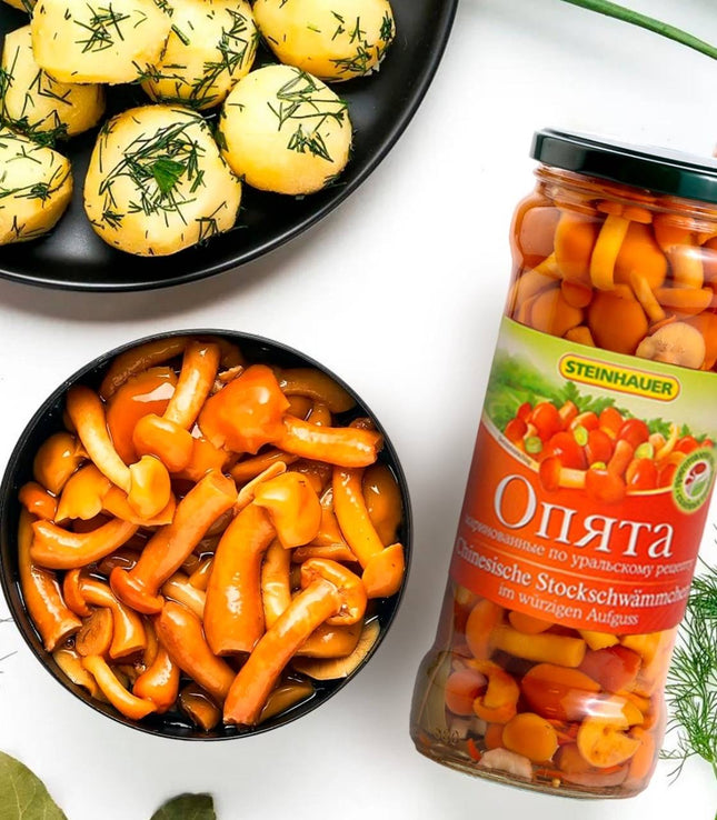 <tc>Маринованные грибы, 530 г</tc>