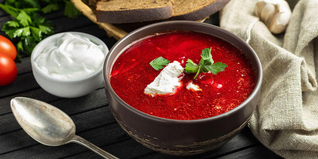Borscht with Fresh Cabbage, 500g.
