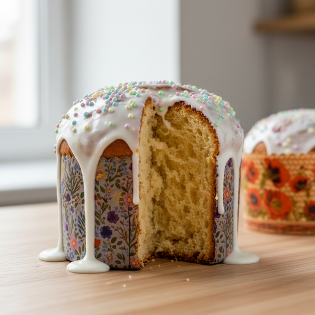 Paper Baking Mold for Easter Cake 90x85mm