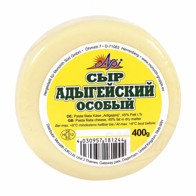 "Adyghe special" cheese, 400 г.
