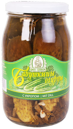 Pickled cucumbers, 900ml