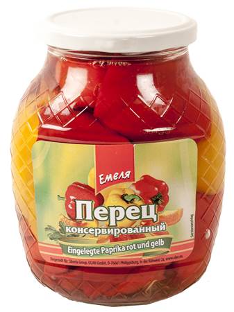 Red and yellow pepper, 900g