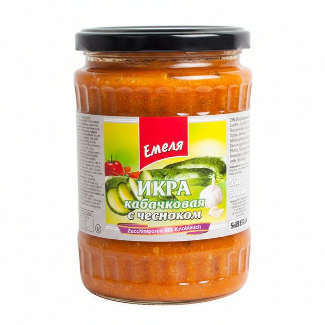 Zucchini Spread with Garlic, 550g
