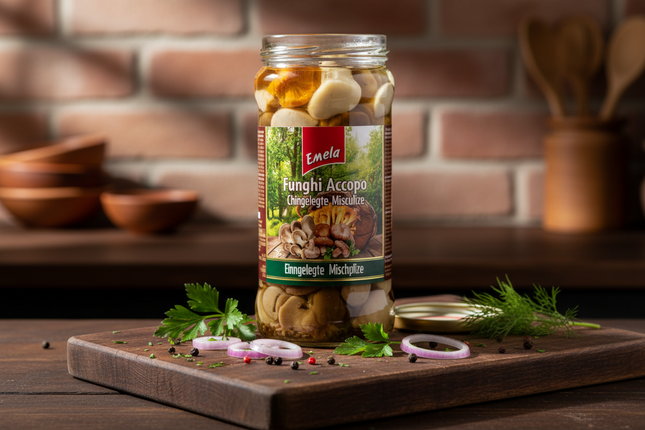 Маринованная смесь грибов, 720 мл