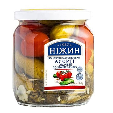 Assorted vegetable, 450 g