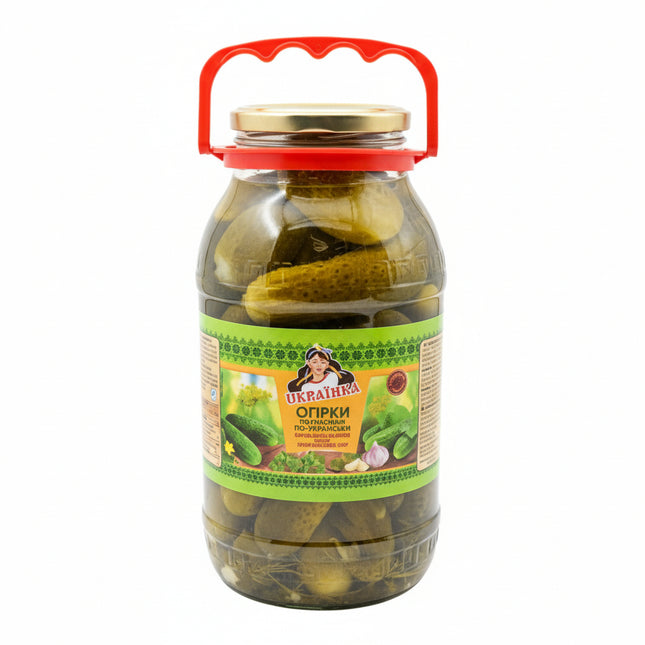 Ukrainian-Style Pickled Cucumbers, 1800g