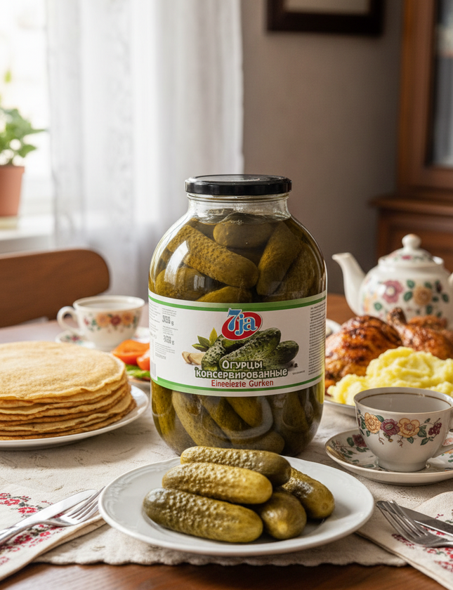7ja Crunchy Pickles, 3L