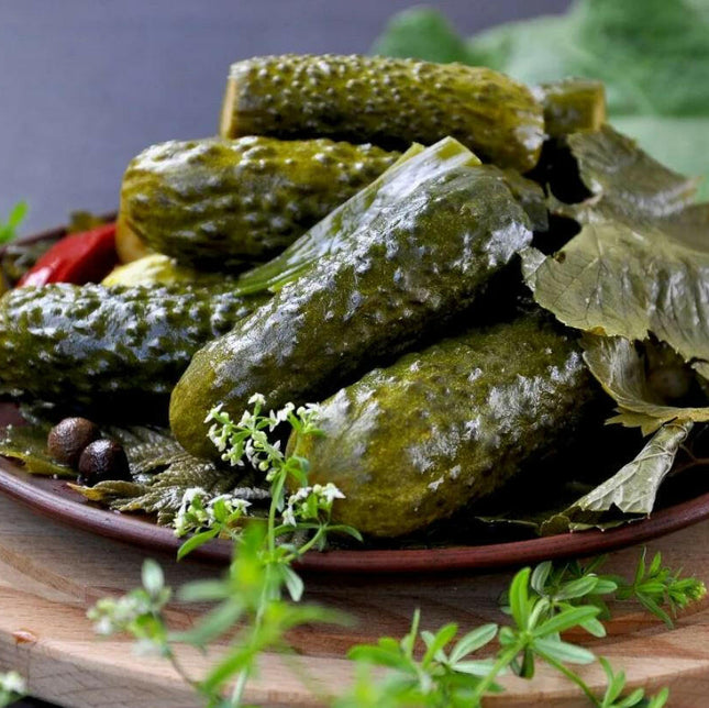 Pickled cucumbers, pikant, 670g.
