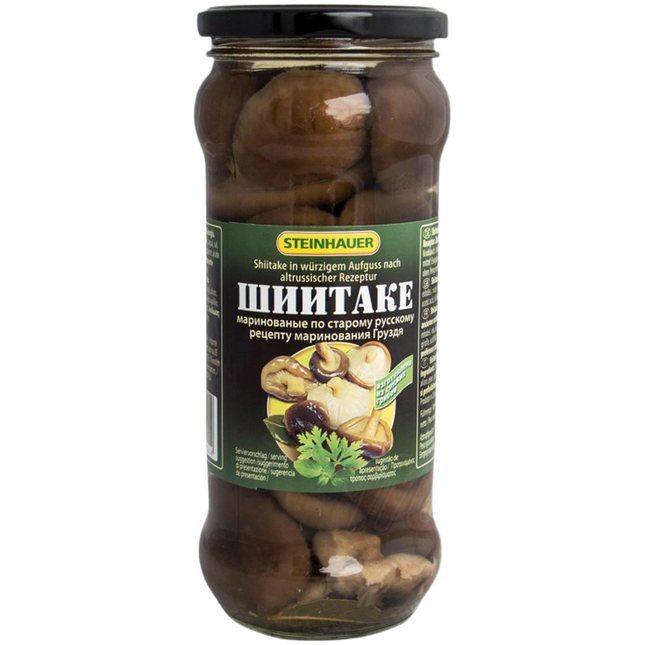 Pickled Shiitake Mushrooms, 530 g