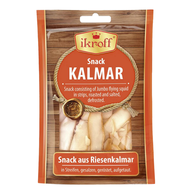 Snack aus Riesenkalmar