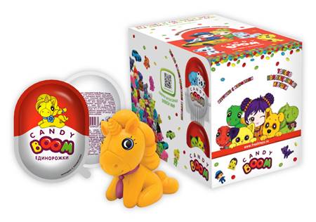 Candy Boom Dragee with Unicorn Toy 15g