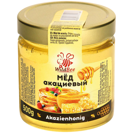 Acacia honey, 500g.