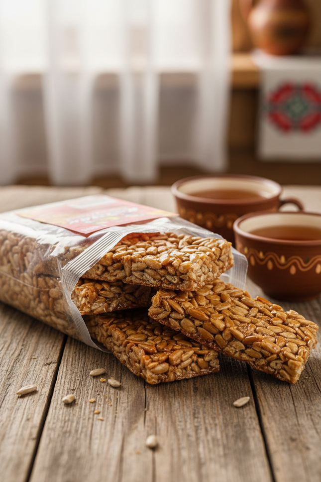 Sunflower Kozinak with Honey, 140 g