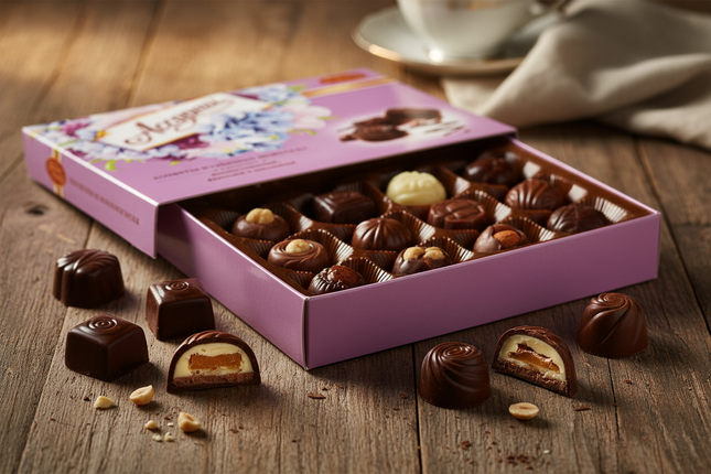 Red October Chocolate Assortment, 185 g