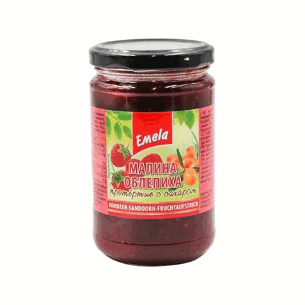 Emelya Raspberry chopped with sugar, 350g