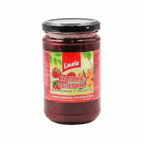 Emelya Raspberry chopped with sugar, 350g