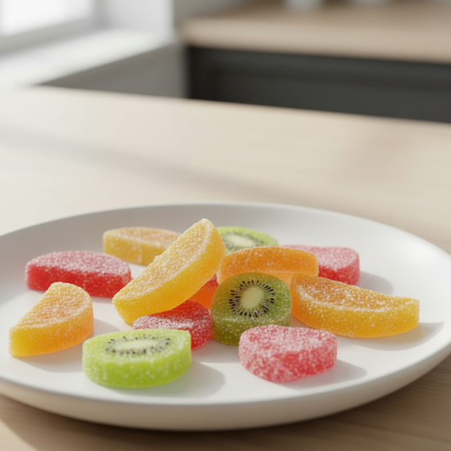 Fruit Jelly Slices Candy, 300g