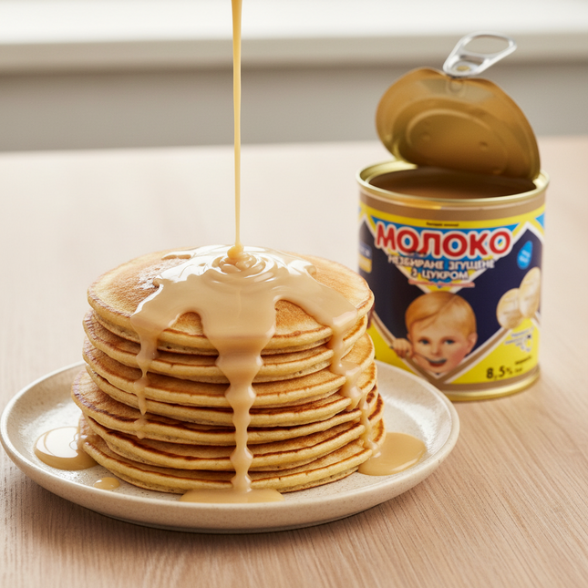 Молоко цельное сгущенное с сахаром 8,5%, 370г