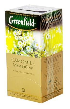 Greenfield Camomile Meadow Tea, 25 × 1.5 g