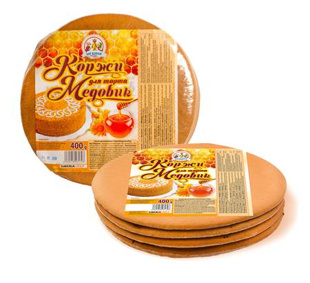 Honey Cake Layers, 400g